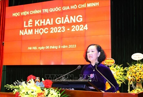Học viện Chính trị quốc gia Hồ Chí Minh khai giảng năm học 2023 - 2024